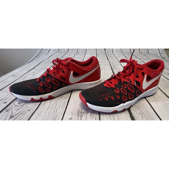 Nike GEORGIA BULLDOGS Shoes 10.5 UGA Train Speed 4 Red Black main image 11